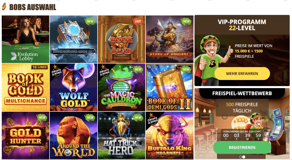 Bob Casino Slots